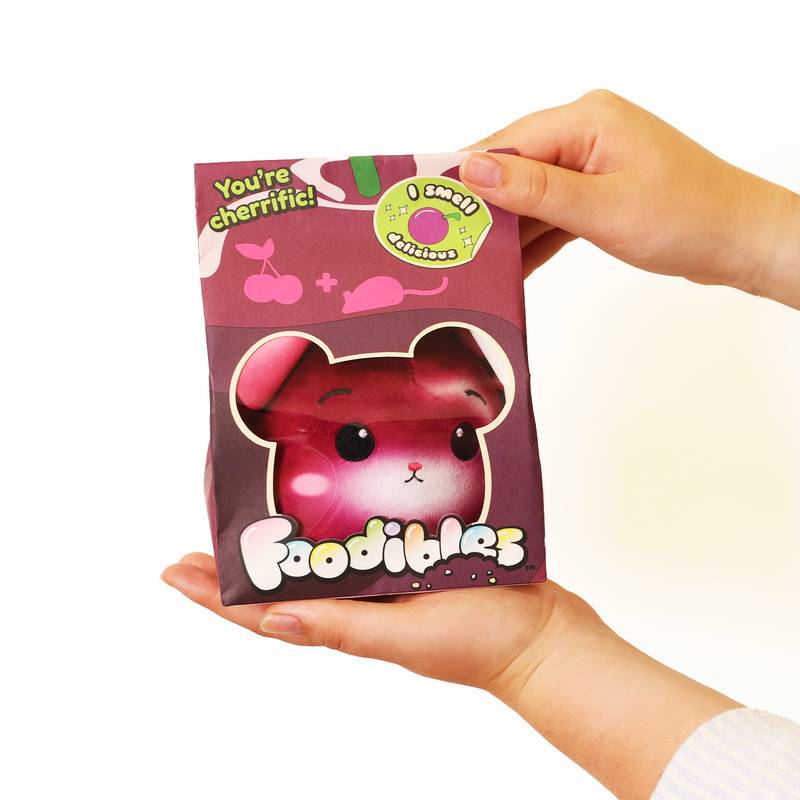 Foodibles Small Scented Plushies - Cherry Mouse