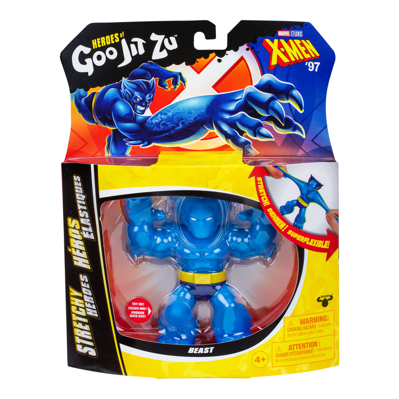 Heroes of Goo Jit Zu - X-Men 97 W2 Hero Pk Beast - Blue