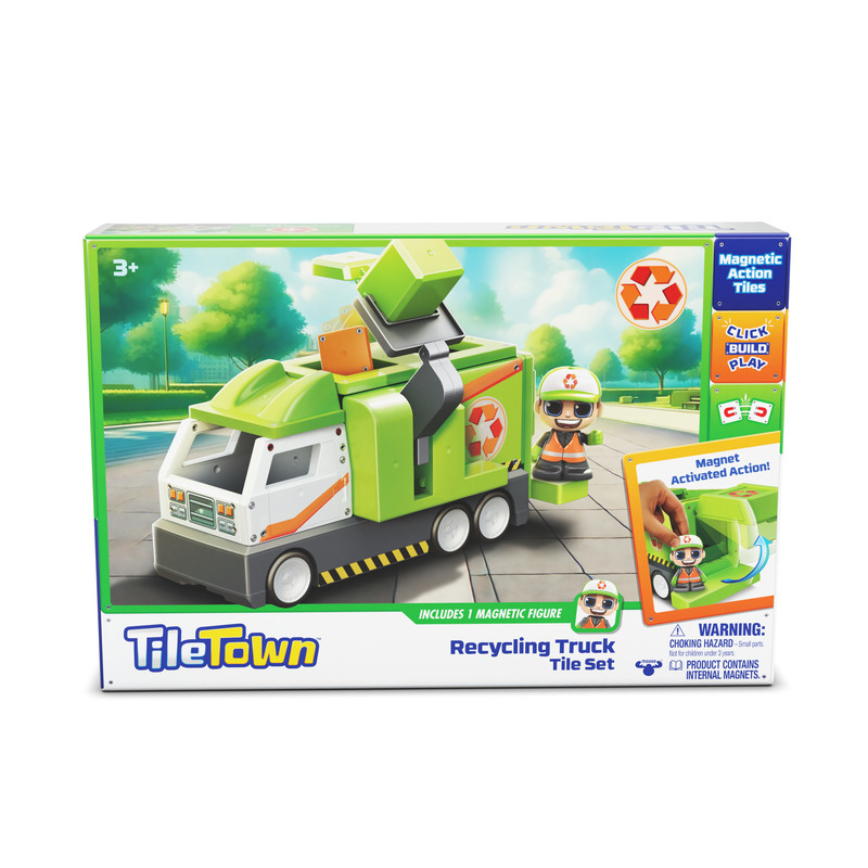 Tile Town S2 Recycling Truck Tile Set