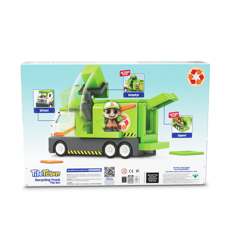 Tile Town S2 Recycling Truck Tile Set