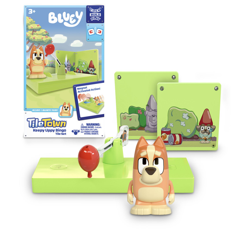 Tile Town Bluey S2 Keepy Uppy Bingo Tile Set