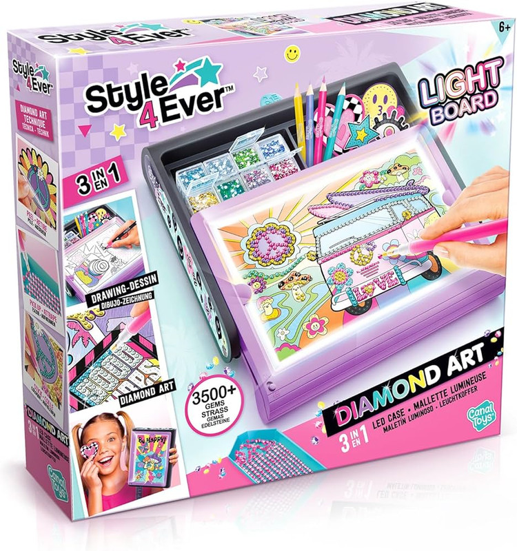 Canal Toys - Diamond Art 3-In-1 Led Case
