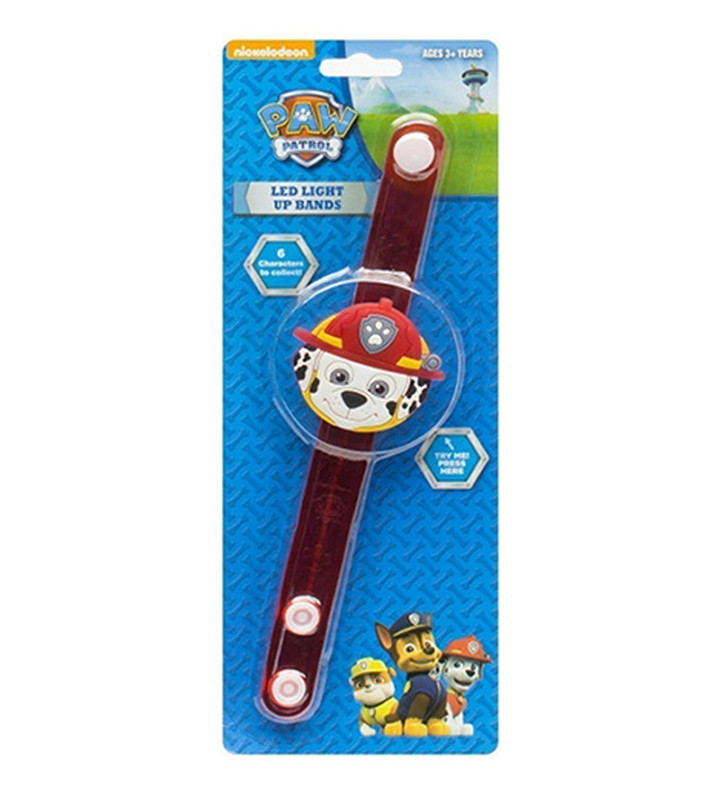 Paw Patrol - LED Bracelet In Blister - Color May Vary - 1 Pc