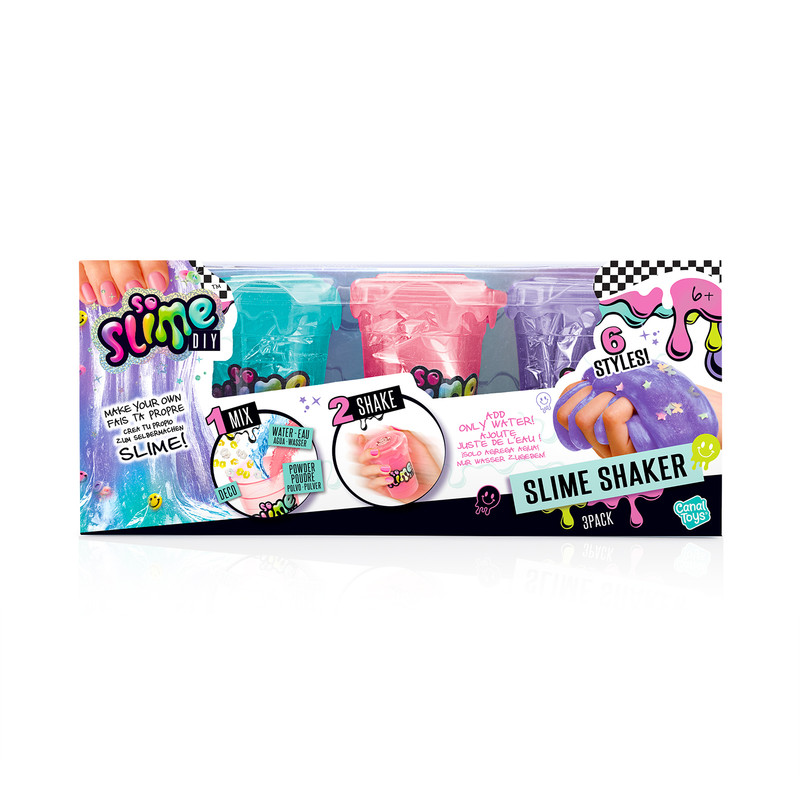 Canal Toys - Slime Shaker - Pack of 3 - Color May Vary