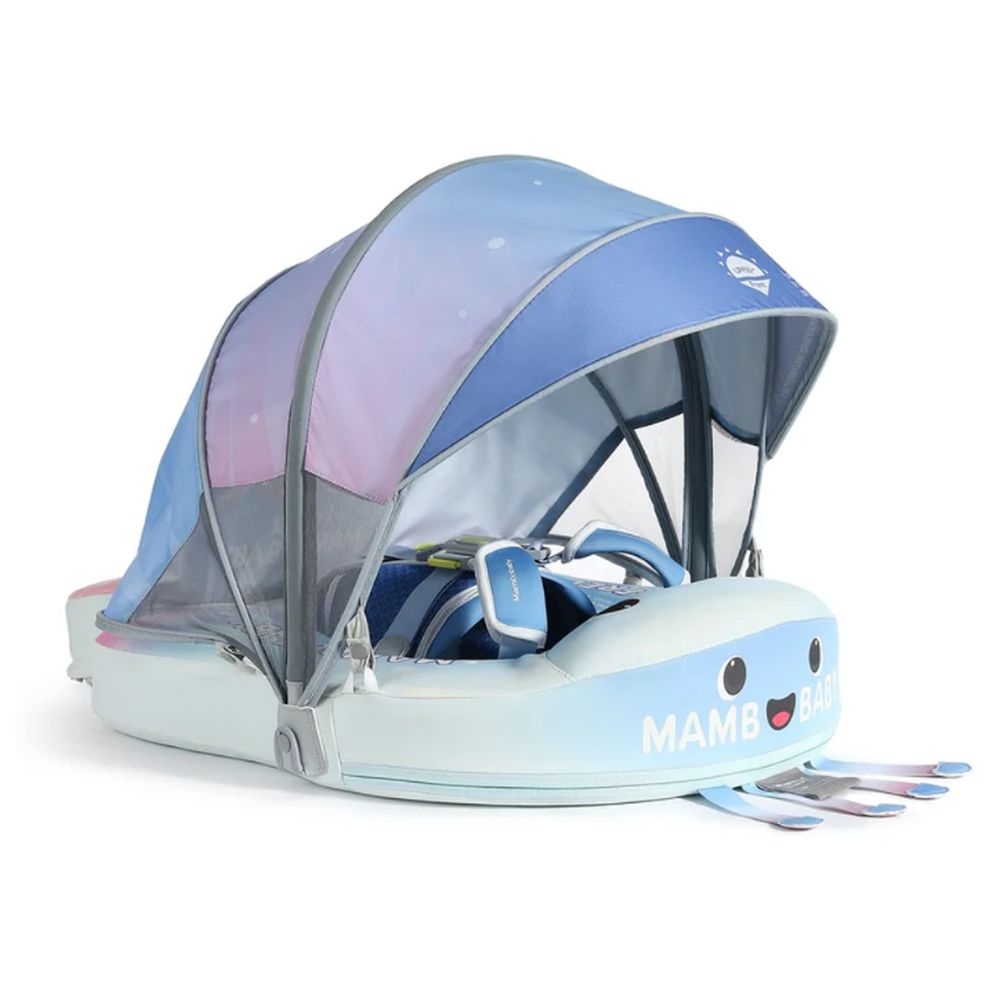 Mambobaby - Baby Water Animal Swimming Float With Canopy