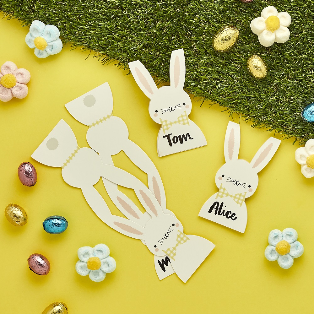 Party Magic - Easter Bunny Place Cards - Pack of 10
