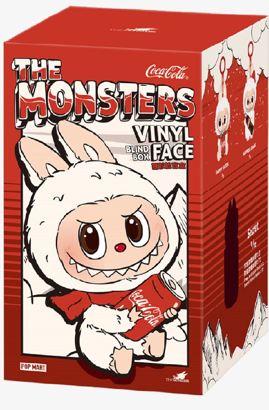 Pop Mart - Labubu The Monsters Coca-Cola Series Vinyl Face Blind Box - 15-17 cm - Style May Vary - 1pc