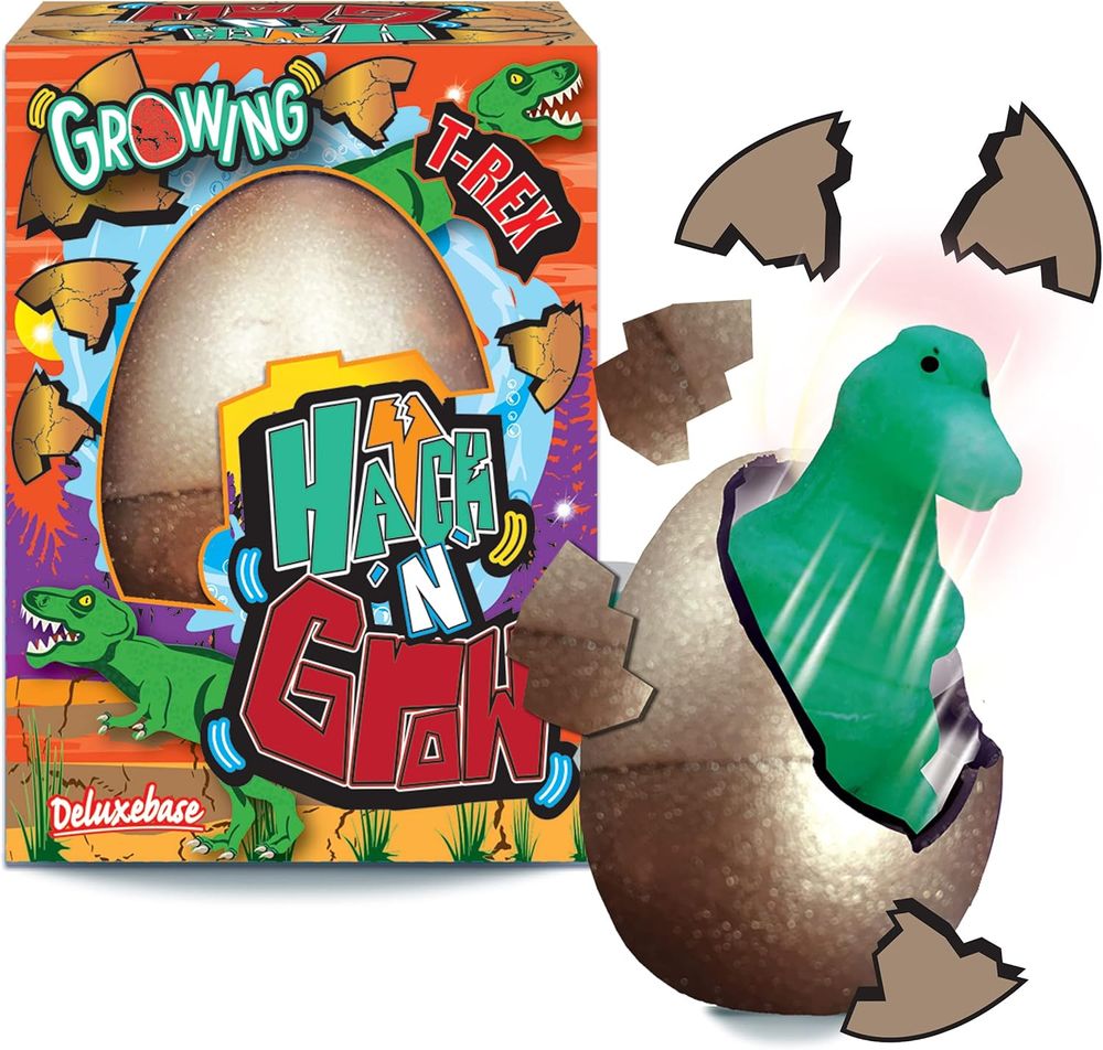Deluxe Base - Mini Hatch N Grow Toy - T-Rex