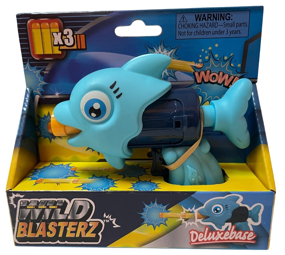 Deluxe Base - Wild Blasterz Shooting Toy - Dolphin