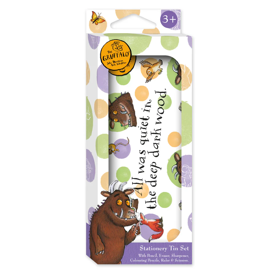 Robert Frederick - Stationery Tin Set - The Gruffalo - 10 Pcs