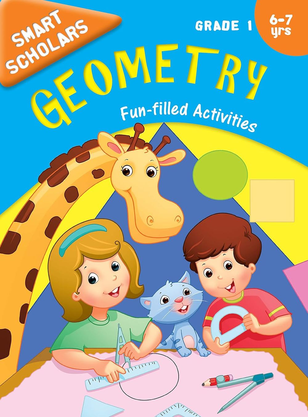 Om Books International - Smart Scholars Grade 1 Geometry