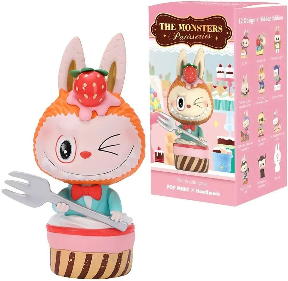 Pop Mart - Labubu The Monsters Patisseries Series - 12 Models - 1pc - Style May Vary