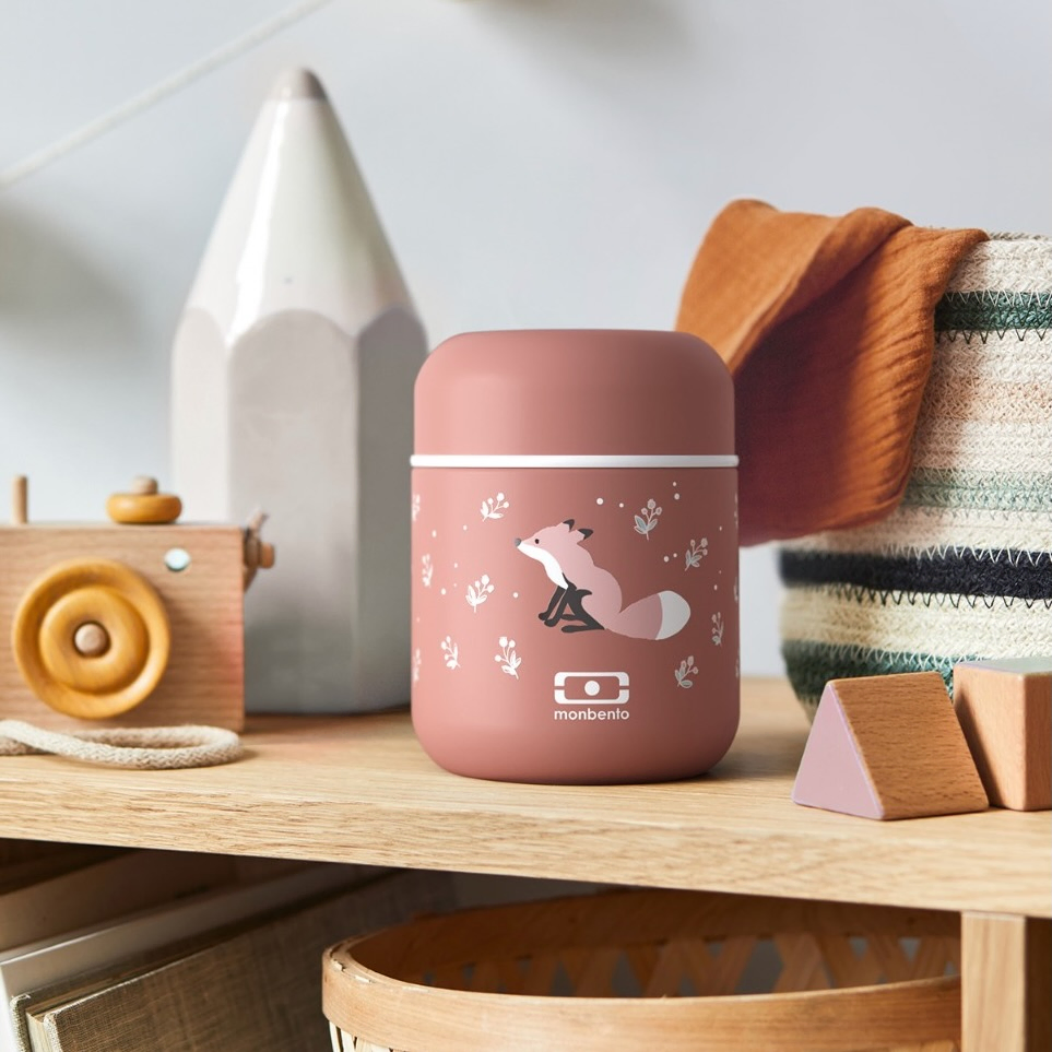 Monbento - Capsule Kids' Insulated Lunch Box - Cinnamon Fox