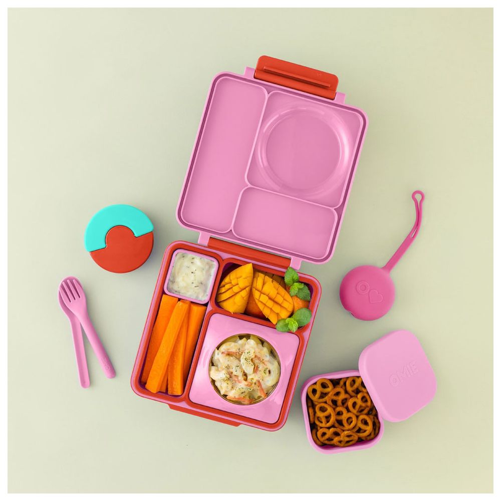 Omielife Omie Snack Box - Pink - 278 ml