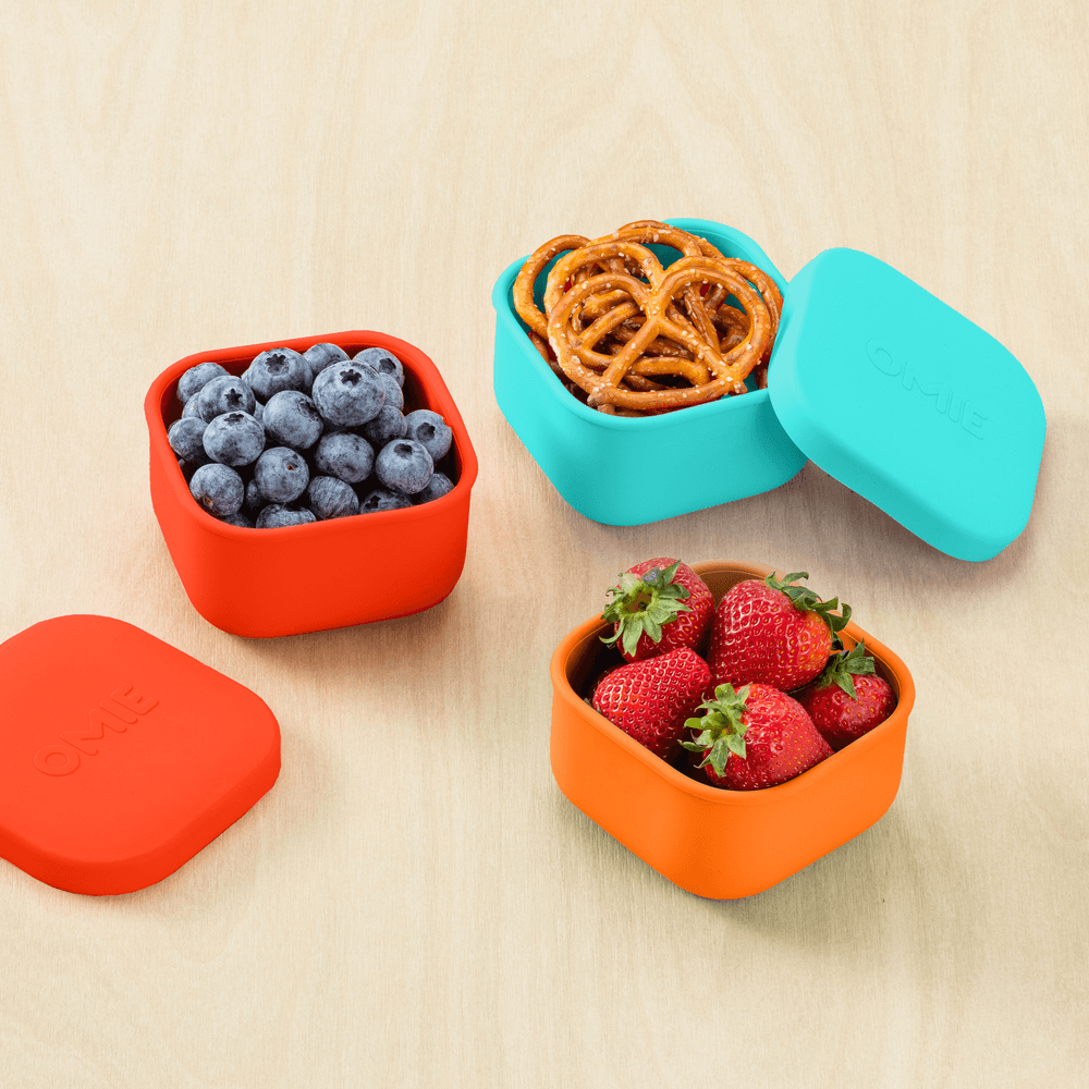 Omiebox - OmieSnack Container - Orange - 278 ml