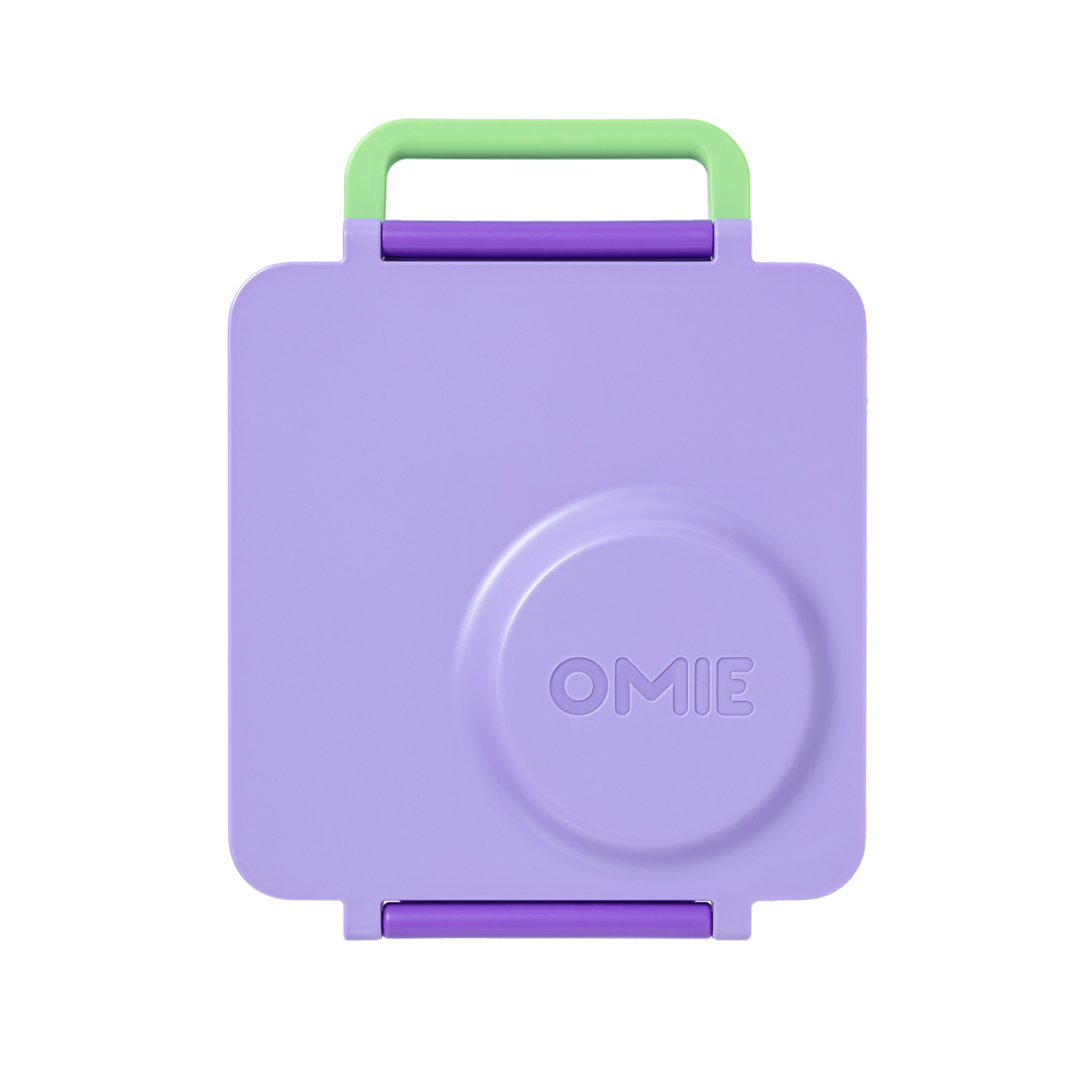 Omiebox - 3 Compartment Thermos Lunch Box - Lilac