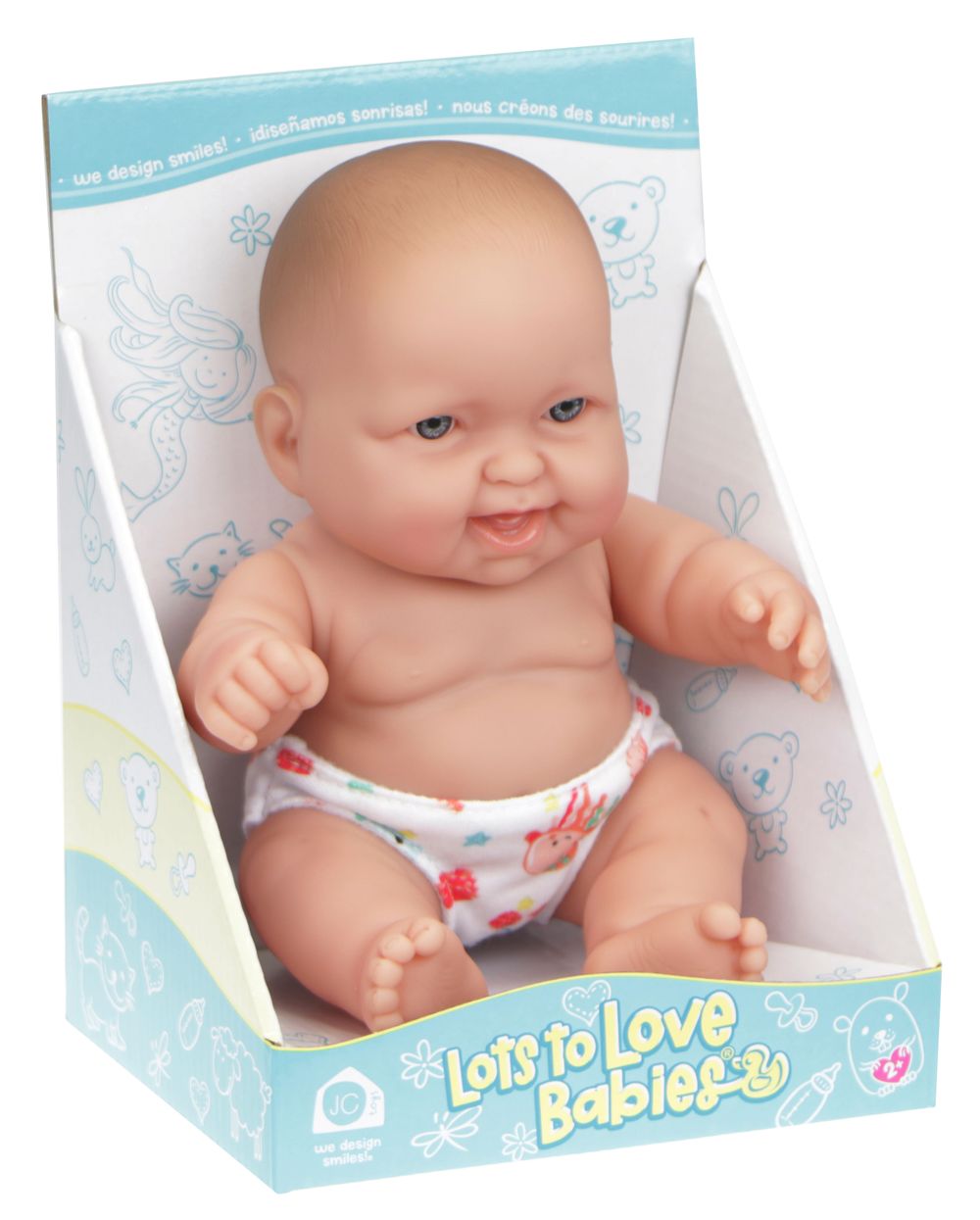 Jc Toys - Lots To Love Babies Baby Doll - 10-Inch