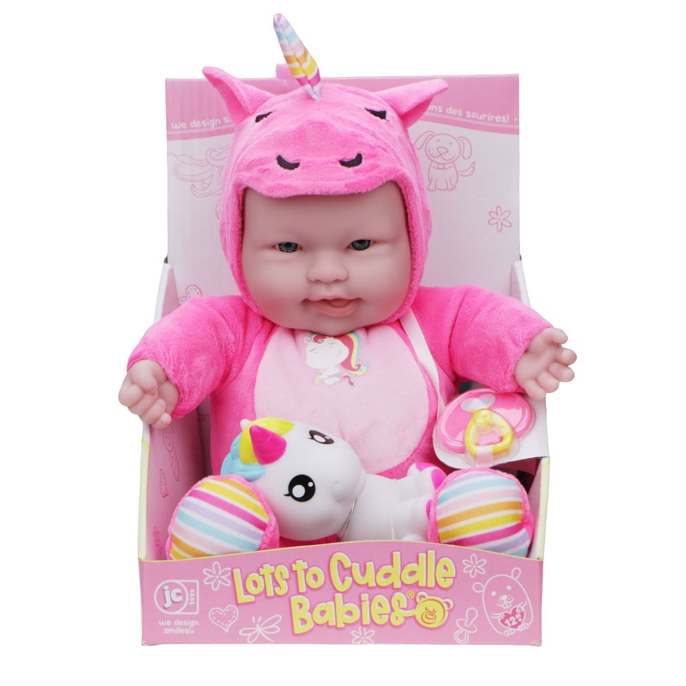 Jc Toys - Lots To Cuddle Babies - Animal Themes - 1pc - Style May Vary