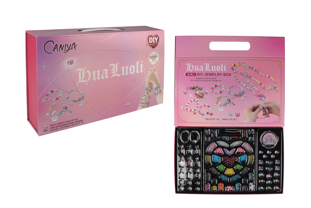 Caniya - 3 In 1 Diy Beads Jewelry Making Kit