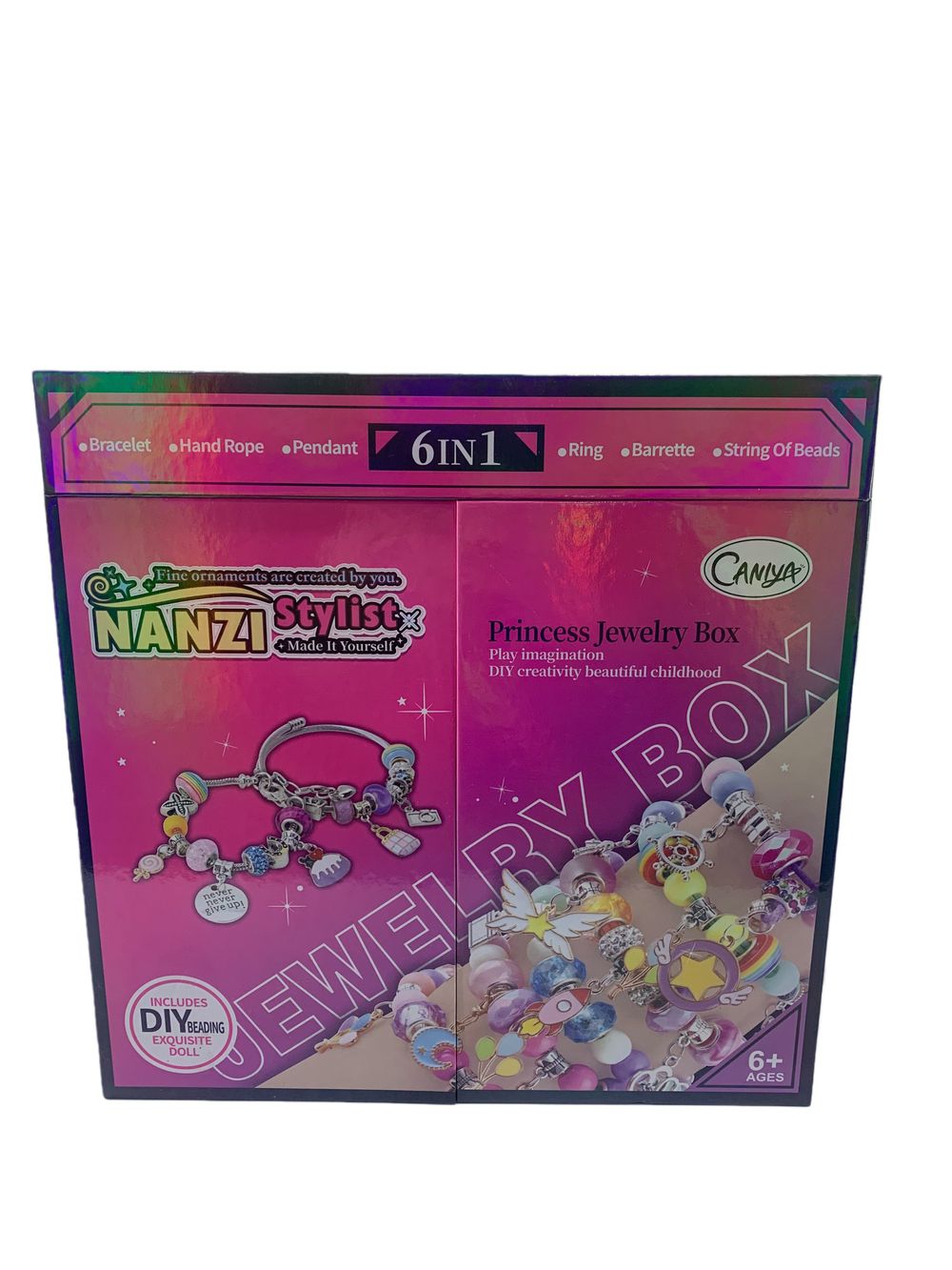 Caniya - DIY 6 In 1 Nanzi Stylist Princess Jewelry Box