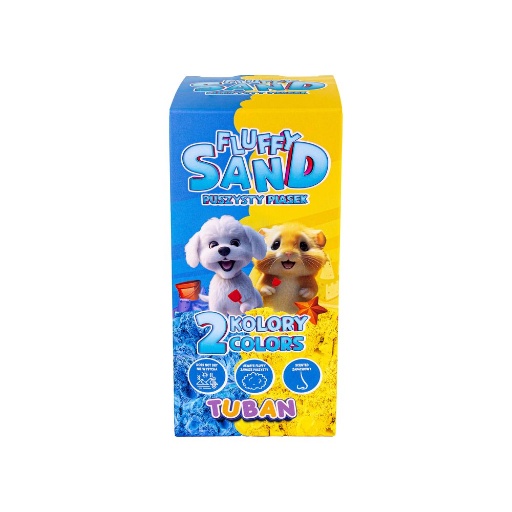 Tuban - Set Fluffy Sand 70g - Blue & Yellow