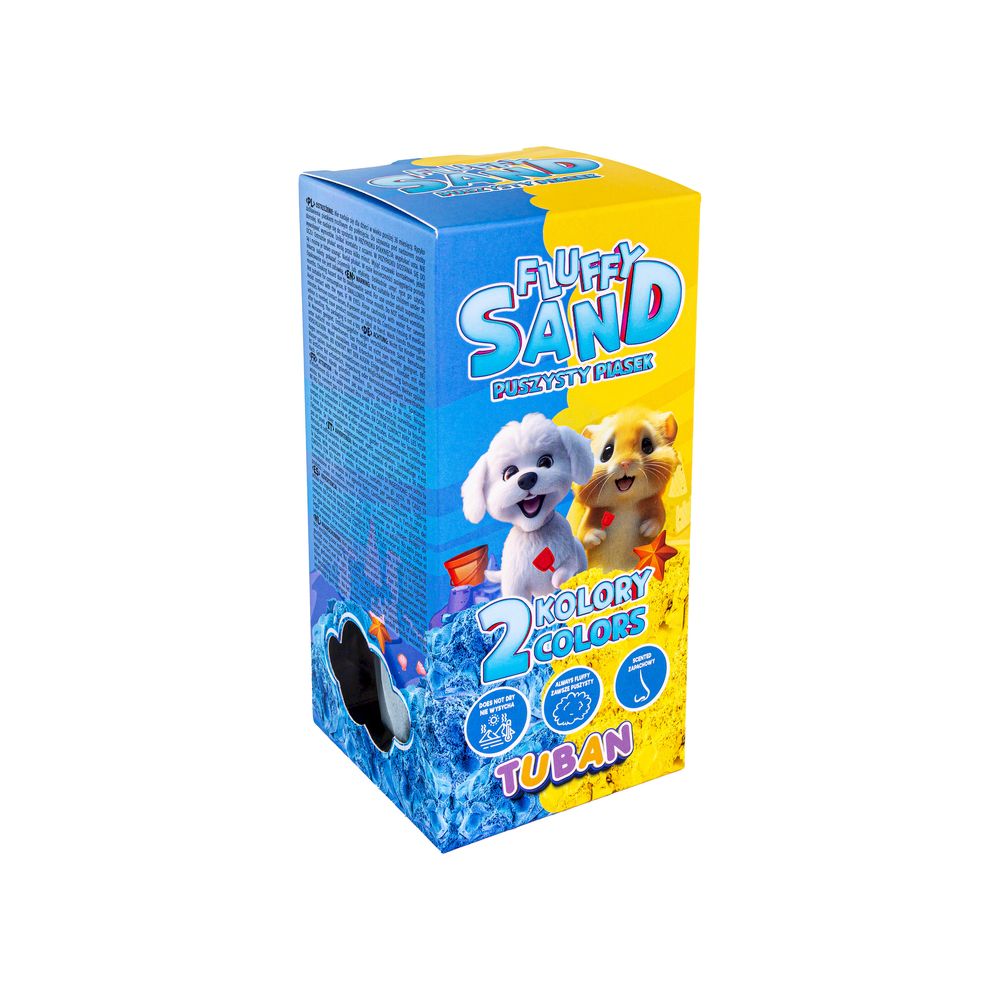 Tuban - Set Fluffy Sand 70g - Blue & Yellow