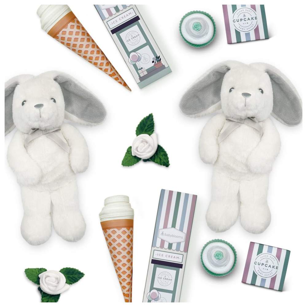 Babyblooms - 8pc-Set - Twins Hello Baby Gift Set