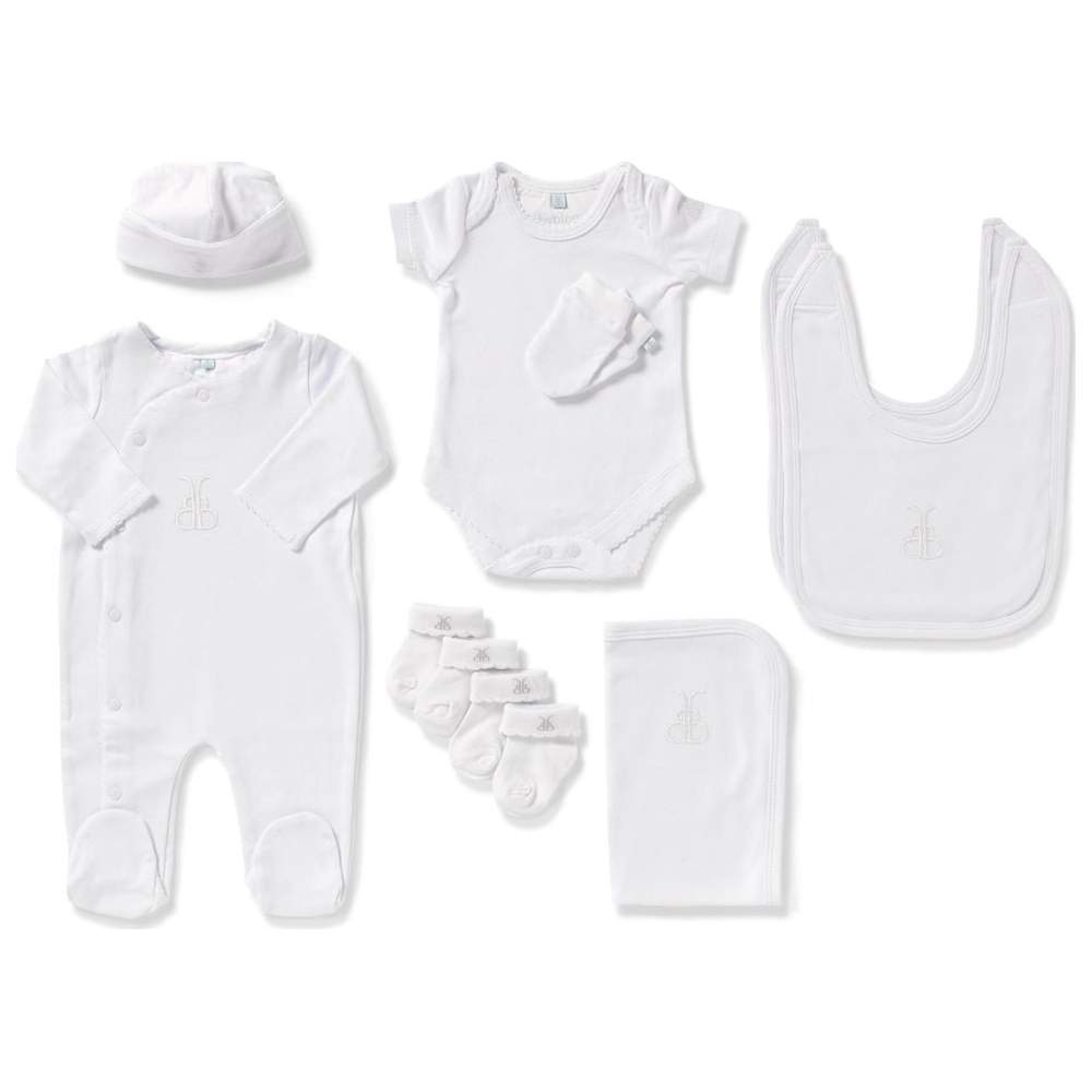 Babyblooms - 22pc-Set - Welcome To The World Hamper - White