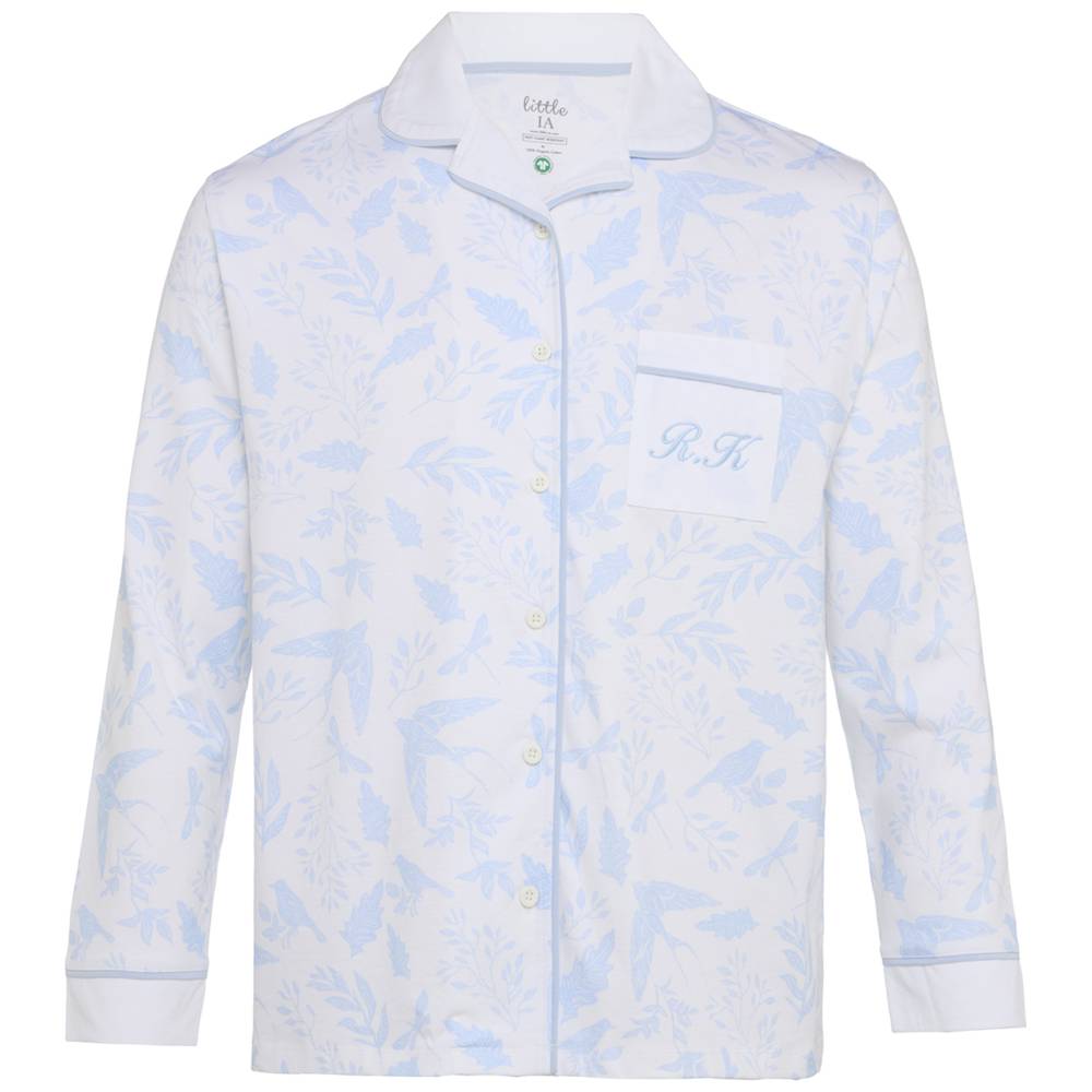 Little IA - 2pc-Set - Women's Birdsong Pyjama Set - Blue