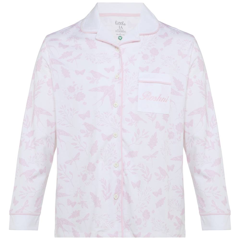 Little IA - 2pc-Set - Women's Birdsong Pyjama Set - Pink