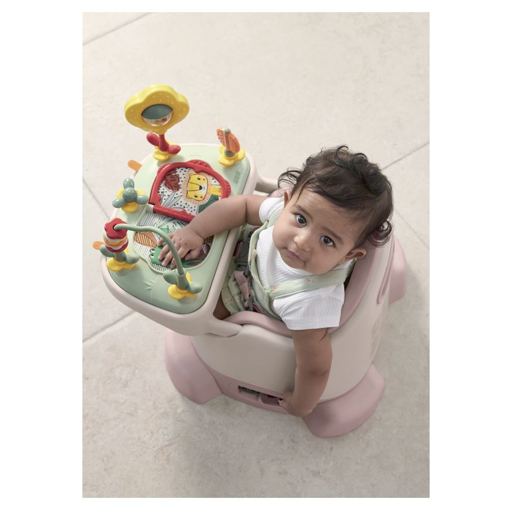 Mamas & Papas Baby Bug 3-In-1 Booster Seat With Activity Tray Blossom