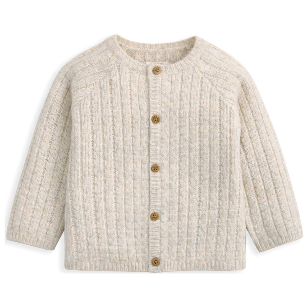 Mamas & Papas - 2pc-Set - Baby's Cable Knit Sweatshirt & Pants