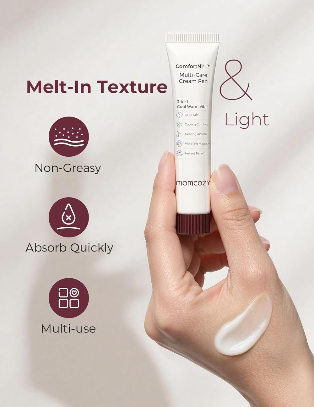 Momcozy - Comfortnip Multi-care Cream Pen - Refill Pack - 20 gm