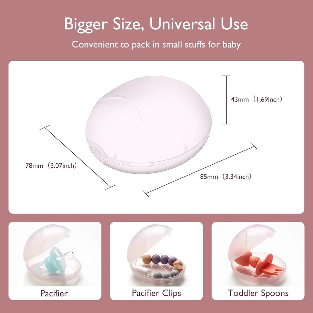 Momcozy - Contact Nipple Shields With Carry Case 20mm