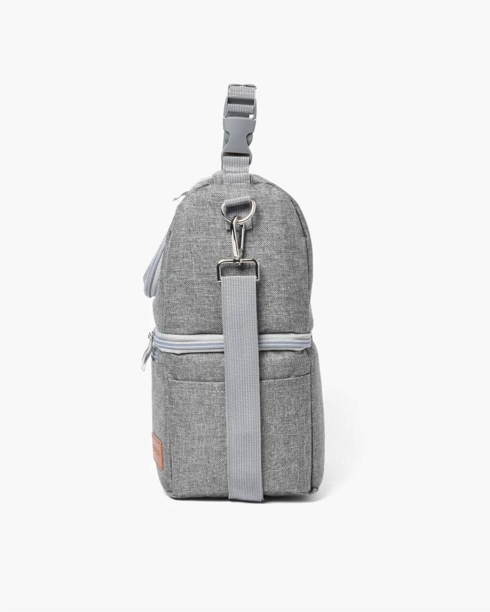 Momcozy - Insulated Baby Bottle Bag, Multi-function Breastmilk Cooler Bag - Gray