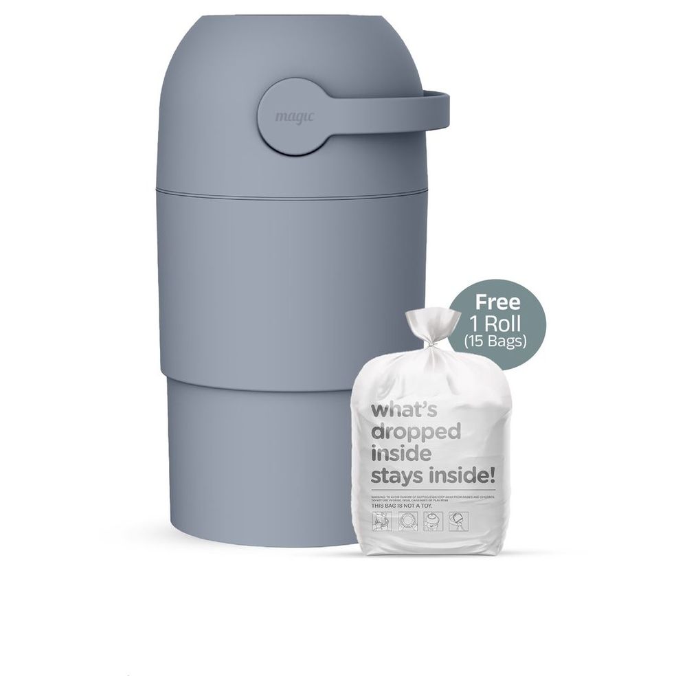 Magic Thoth M Diaper Pail With Roll Of 15 Bags