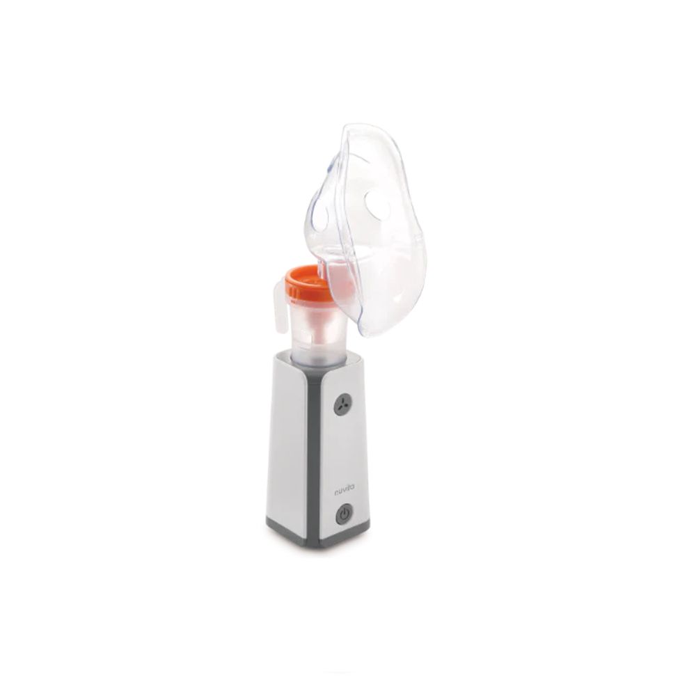 Nuvita - Portable Piston Nebulizer - White & Grey