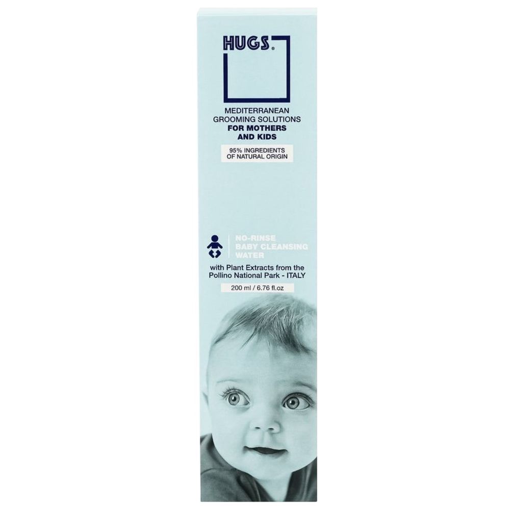 Hugs - No-Rinse Baby Micellar Cleasing Water - 200 ml