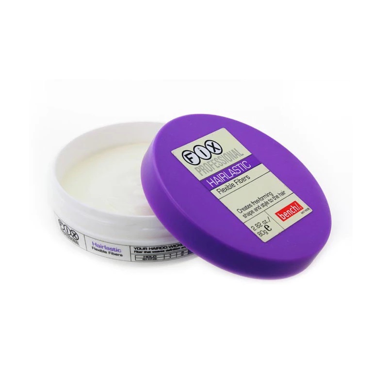 Bench - Fix Professional Hairlastic Flexible Fibers Hair Cream - 80 gm