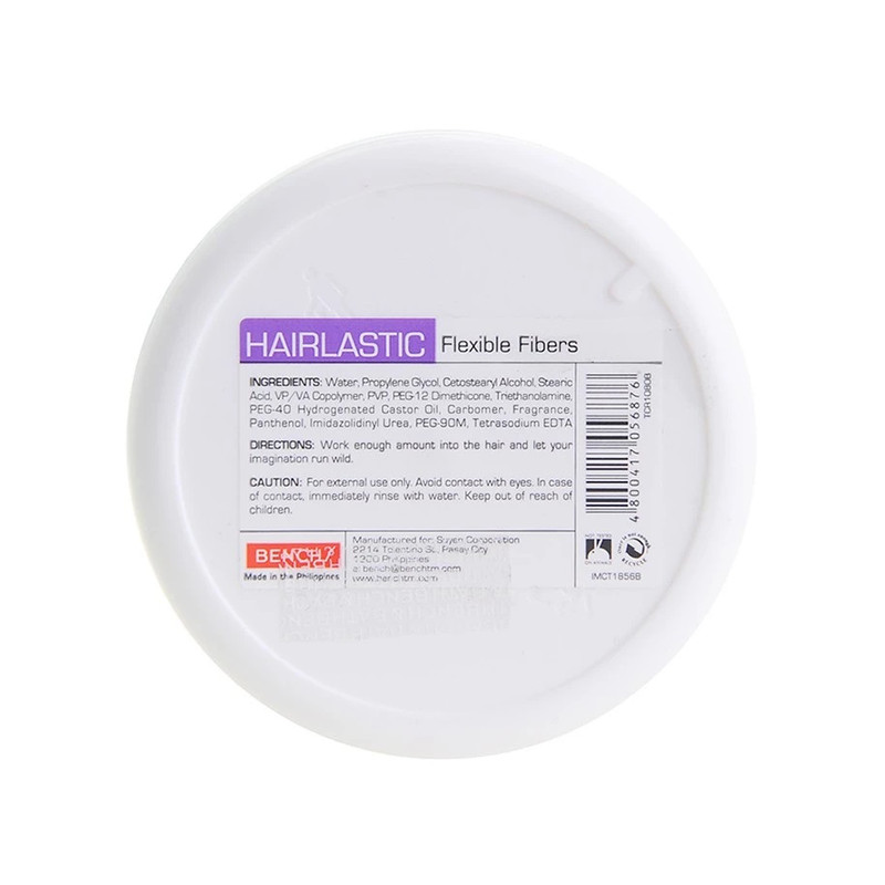 Bench - Fix Professional Hairlastic Flexible Fibers Hair Cream - 80 gm