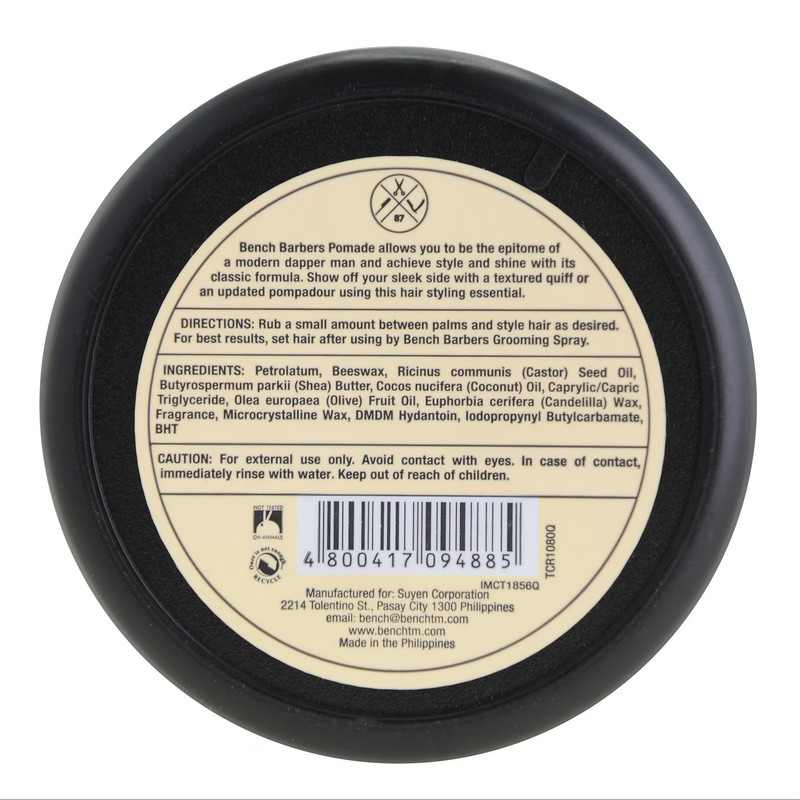 Bench - Barbers Fix Professional Hair Pomade - High Shine & Heavy Hold - 80 gm