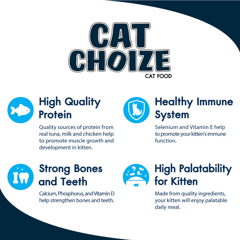 Cat Choize - Kitten Food Tuna With Milk - 1 Kg