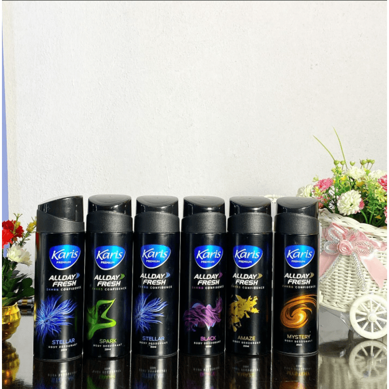 Karis Naturals - All Day Fresh Body Deodorant Spray - Mystery - 200 ml