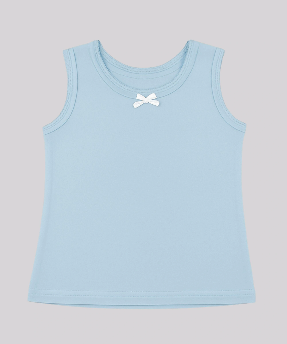 Genius - 3pc-Set - Girl's Soft Cotton Vest - Multicolor