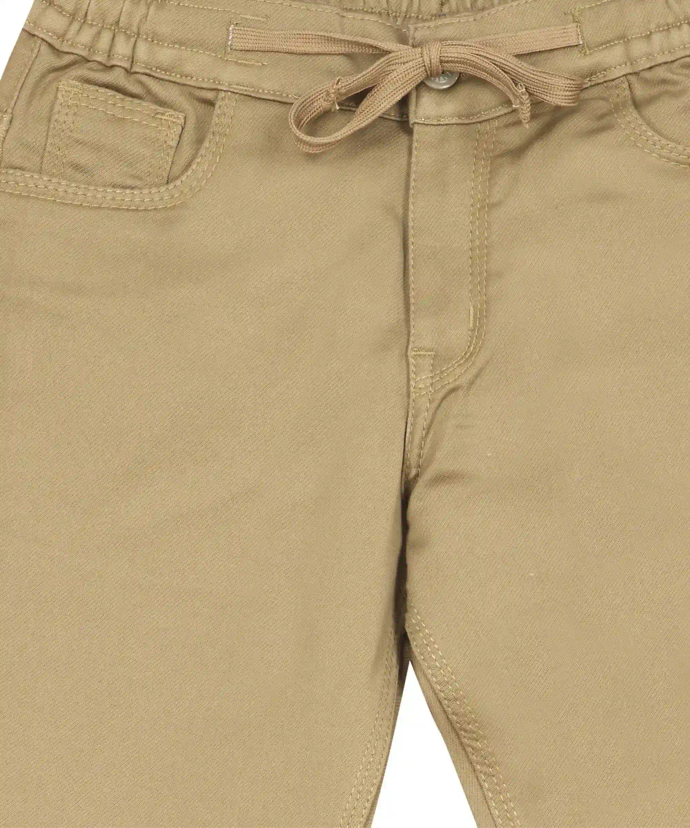 Nexgen Juniors - Boy's Half Elasticated Pant - Khaki