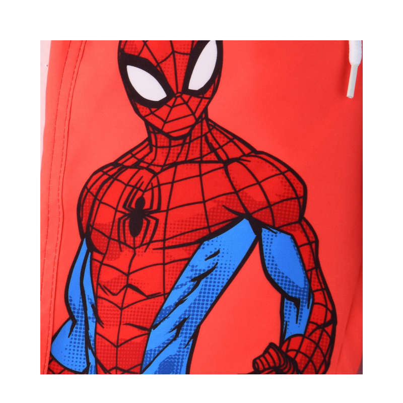 Spiderman - Boy Swim Board Short - Blue/Red