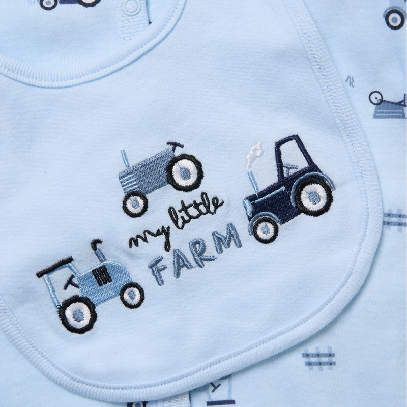 Rock A Bye Baby - Baby Boy 5pcs Hanging Gift Set - Blue