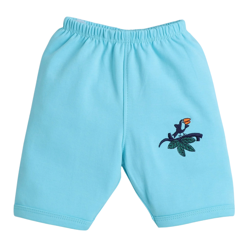 Smart Baby - Baby Boy's Placement Printed Shorts - Blue