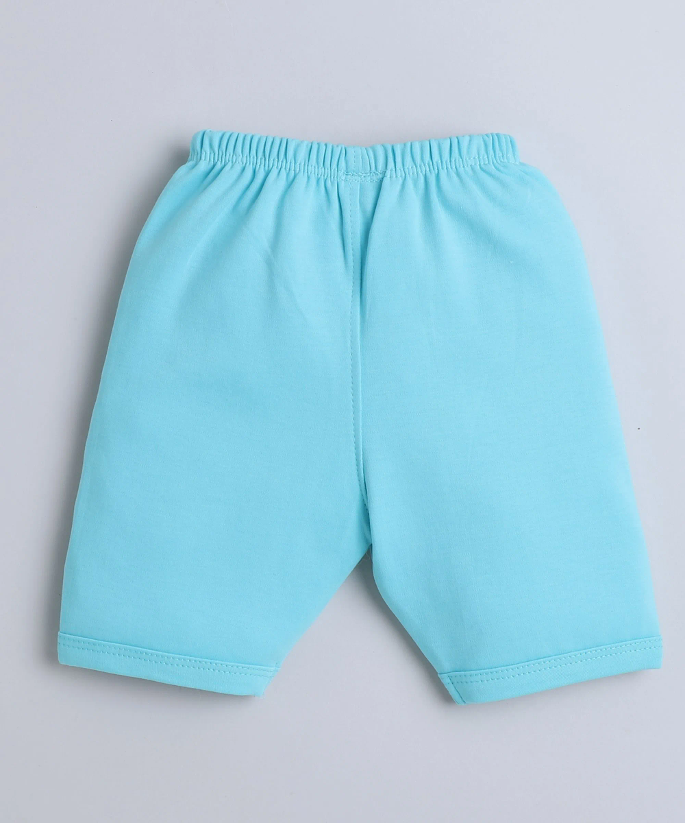 Smart Baby - Baby Boy's Placement Printed Shorts - Blue