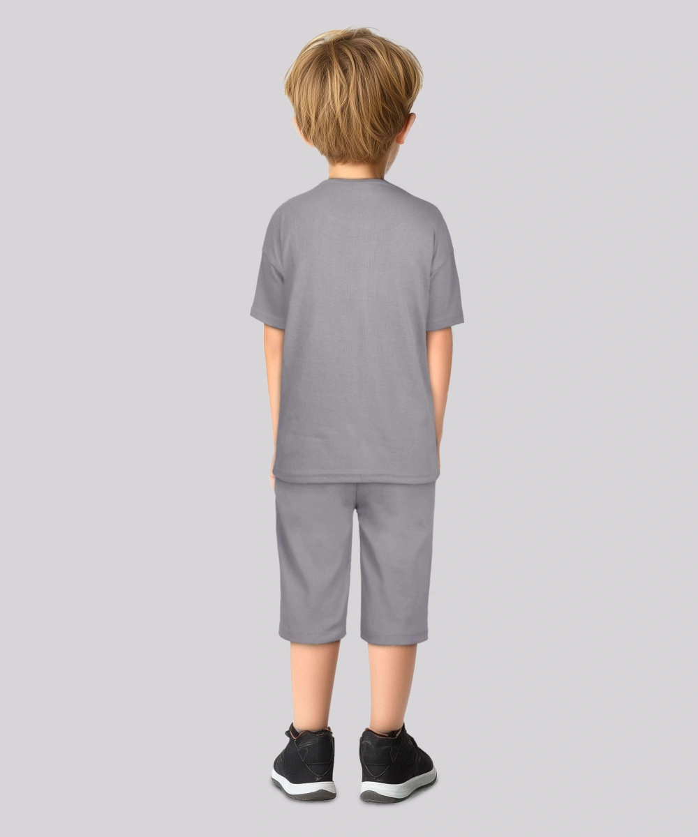Genius - Boys Save Earth T-Shirt Shorts Set - 2pcs